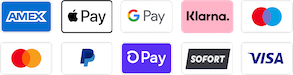Pay with Paypal or Klarna